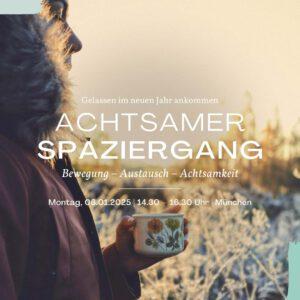 Achtsamer Spaziergang an der Isar