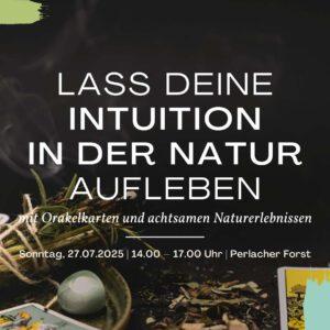 Lass deine Intuition in der Natur aufleben | Orakelkarten & Waldbaden